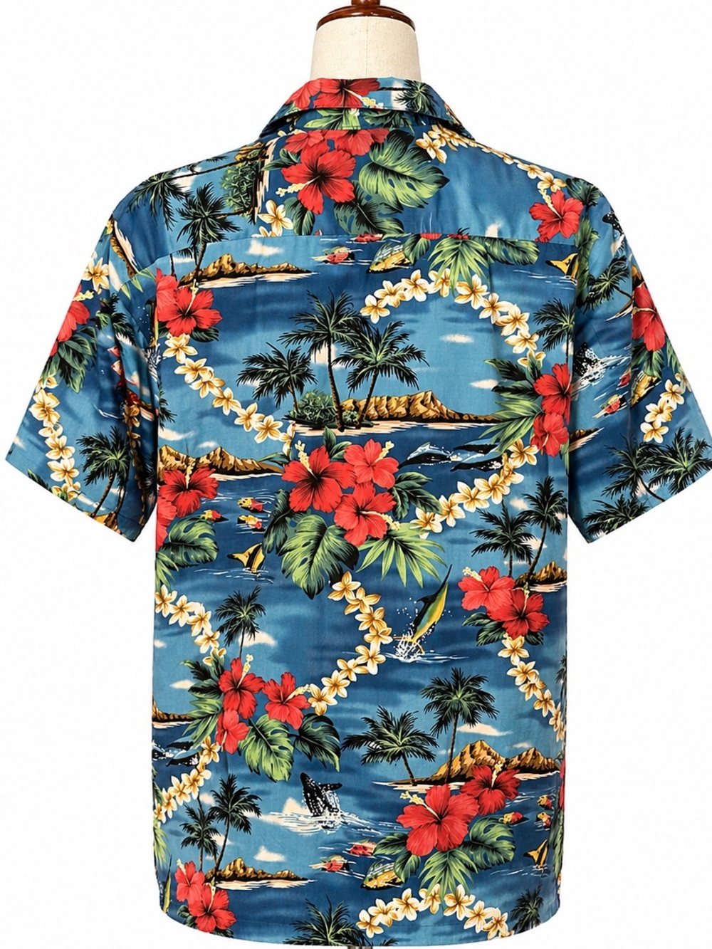 Hilo Hattie The Original Hawaiian short sleeve button down shirt. XL - Picture 3 of 5